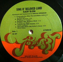 Load image into Gallery viewer, Gadi Elon : Sing O' Beloved Land (LP)