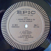 Load image into Gallery viewer, I Musici, Wolfgang Amadeus Mozart : Serenades, K. 525 &amp; 239, Divertimento, K. 136 (LP, Album, Mono)