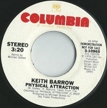 Load image into Gallery viewer, Keith Barrow : Physical Attraction (7", Mono, Promo, Ter)