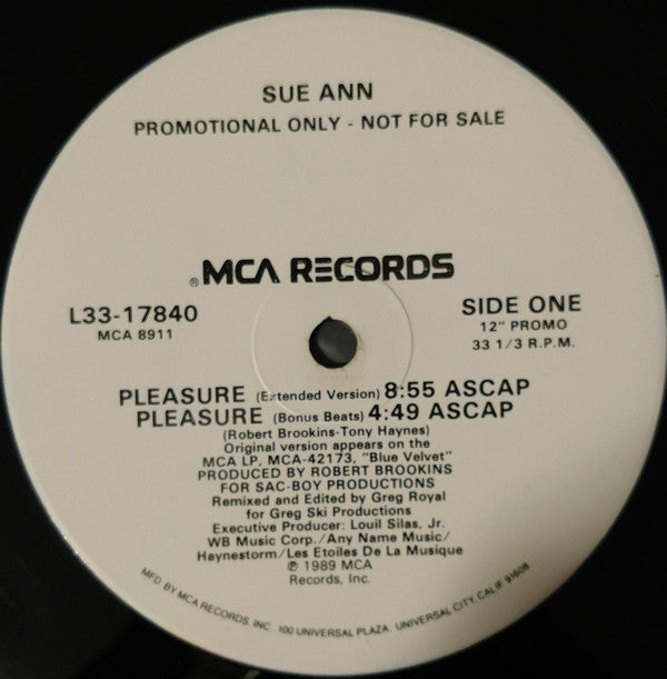 Sue Ann Carwell : Pleasure (12