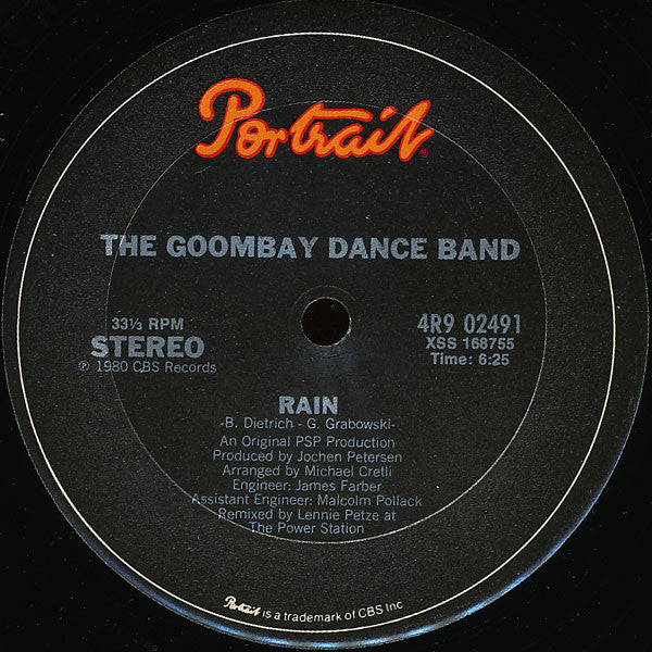 Goombay Dance Band : Rain (12