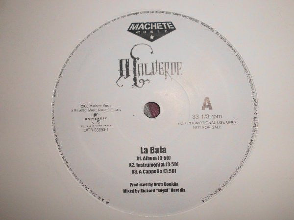 Malverde : La Bala / Oyelo / Bienvenidos Al Barrio (12