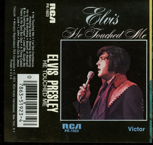 Buy Elvis Presley : He Touched Me (Cass, Album, RE) Online for a great price – Media Mania of Stockbridge