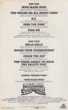 Load image into Gallery viewer, AC/DC : Who Made Who (Cass, Album, Comp, SR)
