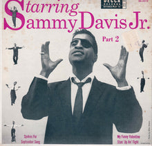 Load image into Gallery viewer, Sammy Davis Jr. : Starring Sammy Davis Jr. Part 2 (7", EP, Mono)