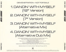 Load image into Gallery viewer, Johnny Kemp : Dancin&#39; With Myself (CD, Single, Promo)