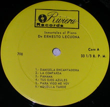 Load image into Gallery viewer, Ernesto Lecuona : Immortals Al Piano De Ernesto Lecuona (LP, Album)