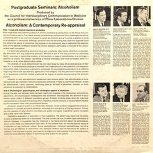 Load image into Gallery viewer, The Council of Interdisciplinary Communication in Medicine : Postgraduate Seminars: Alcoholism (LP)