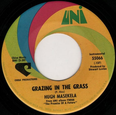 Hugh Masekela : Grazing In The Grass / Bajabula Bonke (The Healing Song) (7