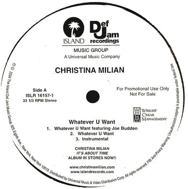 Christina Milian : Whatever U Want (12