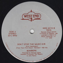 Load image into Gallery viewer, Bombers : (Everybody) Get Dancin&#39; (12&quot;, Maxi)