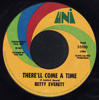Betty Everett : There'll Come A Time / Take Me (7