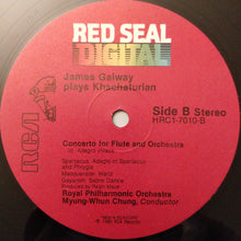 Load image into Gallery viewer, James Galway : James Galway Plays Khachaturian (LP, Album)
