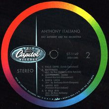 Load image into Gallery viewer, Ray Anthony &amp; His Orchestra : Anthony Italiano (LP, Album)