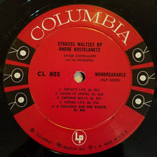 Load image into Gallery viewer, André Kostelanetz And His Orchestra : Strauss Waltzes (LP, Mono)