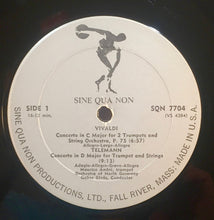 Load image into Gallery viewer, Maurice André, Antonio Vivaldi, Georg Philipp Telemann, Henry Purcell And Johann Sebastian Bach : Concerti For Baroque Trumpet (LP, Album, Ltd)