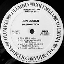 Load image into Gallery viewer, Jon Lucien : Premonition (LP, Album, Promo)