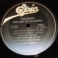 Load image into Gallery viewer, The Quick : One Light In A Blackout (LP, Album)