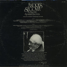 Load image into Gallery viewer, Andrés Segovia : My Favorite Spanish Encores (LP, Album, Red)