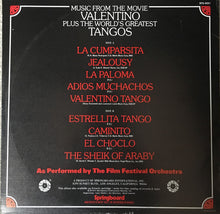 Load image into Gallery viewer, The Film Festival Orchestra : Music From The Movie Valentino + The World's Greatest Tangos (LP, Album)