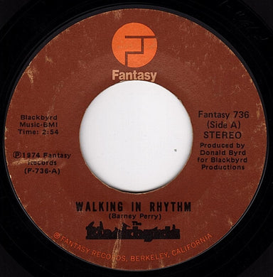 The Blackbyrds : Walking In Rhythm / The Baby (7