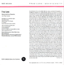 Load image into Gallery viewer, Paul Lincke : Frau Luna (Operettenquerschnitt) (7", EP)