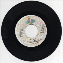 Load image into Gallery viewer, Elephant Man &amp; Lady Saw : All Right (7")