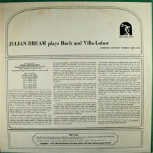 Load image into Gallery viewer, Julian Bream : Julian Bream Plays Bach And Villa-Lobos (LP)