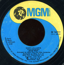 Load image into Gallery viewer, Mike Post : The Rockford Files / Dixie Lullabye (7", Single, Styrene, She)