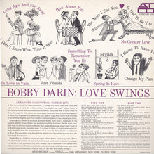 Load image into Gallery viewer, Bobby Darin : Love Swings (LP, Album)