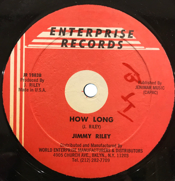 Jimmy Riley & Michael Irie / Jimmy Riley : Big Bout Ya / How Long  (12
