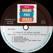 Load image into Gallery viewer, Bobby Krane And His Orchestra : A Tribute To Glenn Miller (LP, Album)