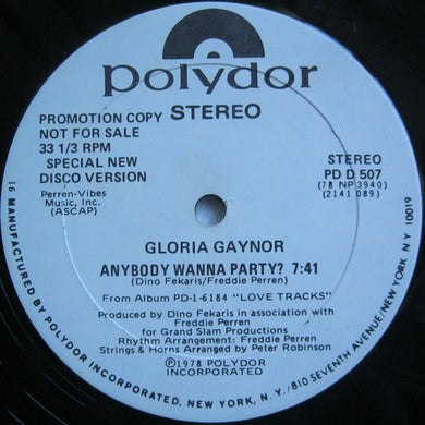 Gloria Gaynor : Anybody Wanna Party? (12