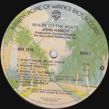 Load image into Gallery viewer, John Handy : Where Go The Boats (LP, Album)