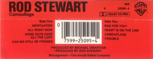 Rod Stewart : Camouflage (Cass, Album, AR)