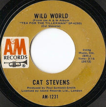 Load image into Gallery viewer, Cat Stevens : Wild World (7", Single, Mono)