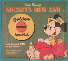 Load image into Gallery viewer, Various : Mickey's New Car / Donald Duck At The Opera (6½", Yel)