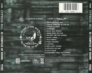 Buy Cypress Hill : III - Temples Of Boom (CD, Album) Online for a