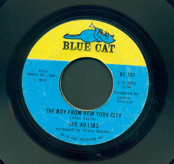 The Ad Libs : The Boy From New York City / Kicked Around (7
