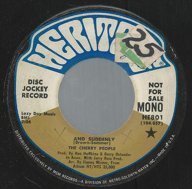 Cherry People : And Suddenly   (7