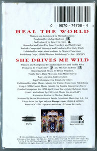Michael Jackson : Heal The World (Cass, Single)