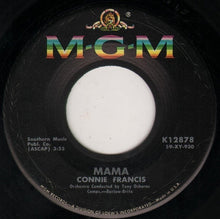 Load image into Gallery viewer, Connie Francis : Mama / Teddy (7", Single)