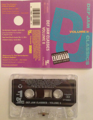 Various : Def Jam Classics - Volume II (Cass, Comp)