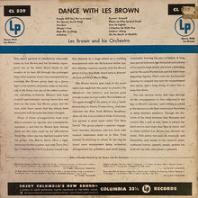 Load image into Gallery viewer, Les Brown And His Orchestra : Dance With Les Brown (LP, Mono)