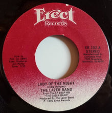 Load image into Gallery viewer, The Lazer Band : Lady Of The Night (7", Single)