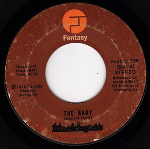 The Blackbyrds : Walking In Rhythm / The Baby (7", Single)