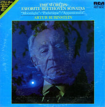 Load image into Gallery viewer, Arthur Rubinstein : The World's Favorite Beethoven Sonatas ("Moonlight", "Pathétique", "Appassionata") (LP, Album, RE)