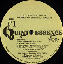 Load image into Gallery viewer, Lovro Von Matacic, Philharmonia Orchestra : Polovetsian Dances / A Night On Bald Mountain / Russian Easter Overture (LP, Album)
