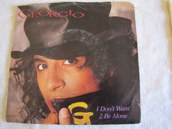 Georgio (2) : I Don't Want 2 Be Alone (7