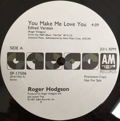 Roger Hodgson : You Make Me Love You (12